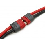 T style Connector with CAP (2 Male + 2 Female)