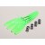 GWS Style Slowfly Propeller 8x4.5 Green (CW) (4pcs)