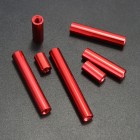 M3 Round Aluminum Alloy Long Nut Studs Standoffs Fastener 35mm 