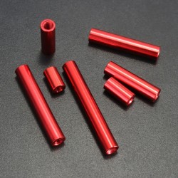 M3 Round Aluminum Alloy Long Nut Studs Standoffs Fastener 35mm 