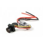 Kingkong Q25-Mini 5.8G 25MW 16CH VTX 600TVL CMOS 1/4 Micro FPV Camera