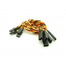 20cm JR 22AWG Twisted Extension Lead M to F 5pcs