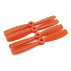Diatone Bull Nose Plastic Propellers 5 x 4.5 (CW/CCW) (Orange) (2 Pairs)
