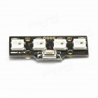 WS2812B RGB5050 4 Bit LED for FPV Naze32 CC3D Flight Controller Build-in Colorful Driver