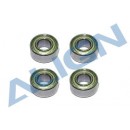 Ball Bearings D8 x d3 x 4 mm (4 pcs) T-REX 450