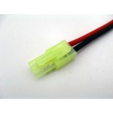 Mini-TAMIYA connector with silicon wire female