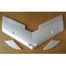 EPP 920 mm Model Flying Wing with milled holes