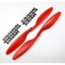 Propellers 8 x 4.5 (L + R) Red