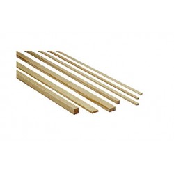 Spruce rectangular strip 4 x 8 x 1000 mm