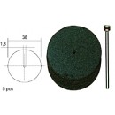 Corundum Cutting Discs D38 mm with Shaft (5 pcs)